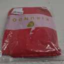 KIRUNDO Women 2025 Summer Fall Satin Mock Neck Wedding Guest Party Cocktail Midi Dress Sleeveless Wrap Ruffle Formal Dresses (Medium, Red)