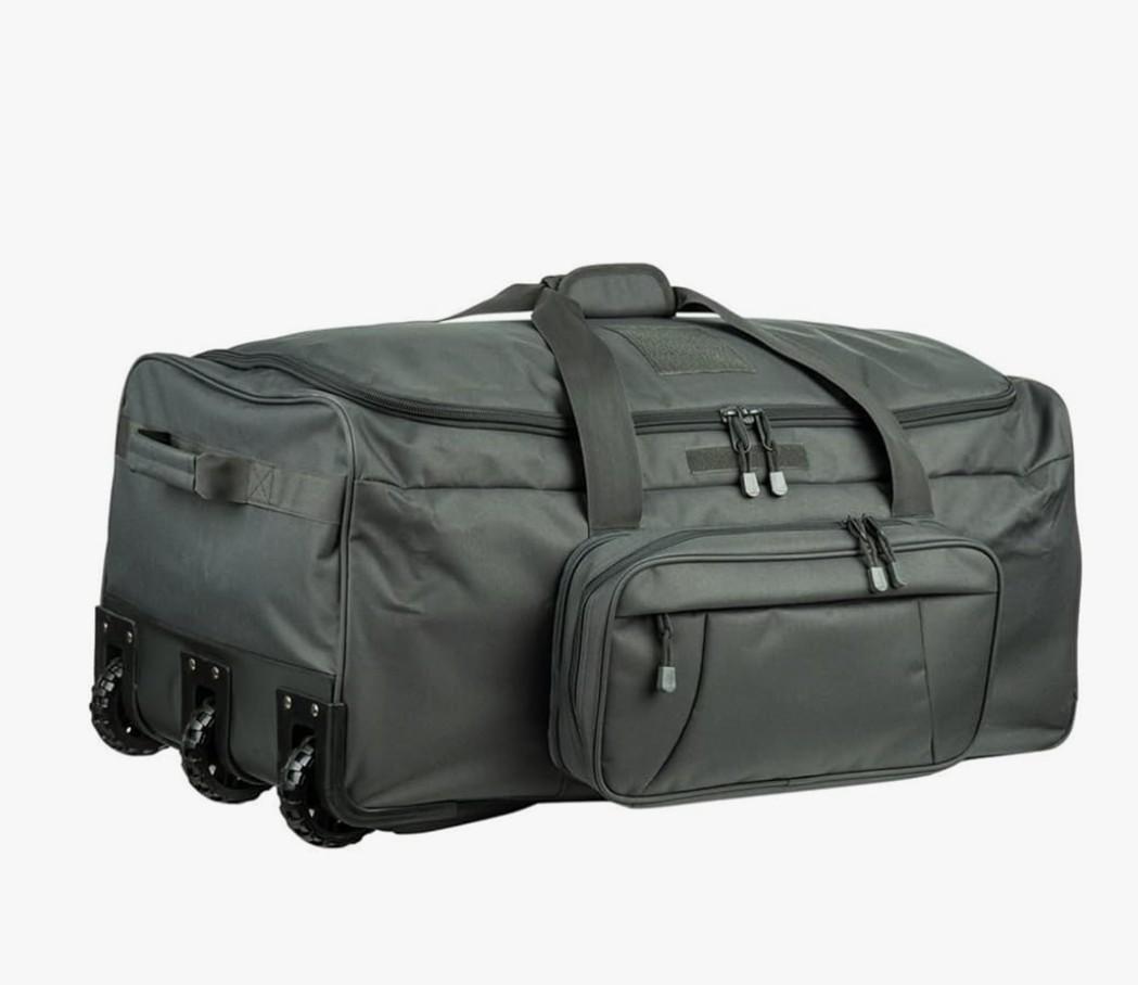 Travel Duffle Bag With Wheels Extra Large Rolling Duffel Bags for Tactical Military Deployment Camping, Black  Travel Duffle Bag With Wheels Extra Large Rolling Duffel Bags for Tactical Military Deployment Camping, Black
