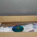 Dance Pole Set -Premium Height Adjustable 7.38-8.85ft Portable 45mm Diameter 360Spinning Dancing Pole for Home,200KGS Capacity, Drill-Free Installation with Floor-to-Ceiling Stability (Colorful)