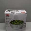 OXO Good Grips Salad Spinner | Lettuce Spinner | Fruit Washer | Fruit Washing Bowl with Strainer | Vegetable Cleaner | Salad Cleaner | Lettuce Washer | 6.22 Quart Capacity (White)