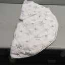 Christmas Tree Skirt 30/36/49 inches Xmas White Tree Skirts Snowflake Embroidery for Christmas Decorations Holiday Party 198 Silver 78