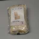 SureFit Scroll Long Dining Chair Slipcover in Champagne