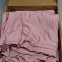 Wokceer Wedding Arch Cover 7.2FT, 6FT Spandex Fitted Wedding Arch Stand Covers 2 Set Round Top Chiara Arch Backdrop Stands Cover for Birthday Party Ceremony Banquet Decor Light Dusty Rose