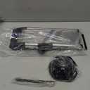 VEKAYA Mandoline Slicer, Mandoline Slicer for Kitchen, Adjustable Mandolin, Stainless Steel Mandoline, Vegetable Slicer, Potato, Onion, Cucumber, Tomato, Veggie Slicer with Cut-Resistant Gloves (Silver)