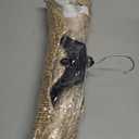 Kensie Women's Long Sleeve Keyhole Sequin Midi Dress (4, Gold)