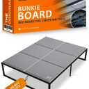 Meliusly Heavy Duty Bunkie Board Queen Size (60x80) - Non-Slip Breathable Bed Support Board for Slatted Bed Frame, Anti-Sag Under Bed Support, Noise Minimizing Moisture Resistant Bed Board