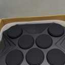 ROCKSOCKI Electronic Tabletop Drum Set, Portable Digital Drum Kit 7 Velocity Sensitivity Drum Pads, LED Music Level Light, USBMIDI Mac & PC Support, Ideal Gift for Adult and Beginners