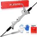PHOBOOS Hydraulic Power Steering Rack and Pinion Assembly Compatible with Mazda 3 2010-2013 L4 2.0L 2.5L, 3 Sport 2010-2013 L4 2.0L 2.5L, New Unit, Leak Resistance, Direct Fit, Ref.26-2076