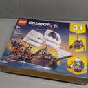 LEGO Creator 3 in 1 Pirate Ship Building Set, Kids can Rebuild The Pirate Ship into an Inn or Skull Island, Features 4 Minifigures and Shark Toy, Makes a Great Gift for Kids Ages 9+ Years Old, 31109