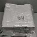 KHNR 2-Tiers Slim Bathroom Storage Cabinet, Foldable Storage Cabinets,Narrow Bathroom Storage,Movable Bathroom Storage Organizer for Small Spaces,Bathroom,Kitchen,Laundry,White