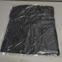 Yousify Womens Asymmetric V Neck Shirts Long Sleeve Fall Dressy Casual Button Down Tunic Tops Business Loose Fit Blouses (Black, M)