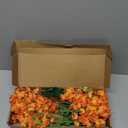 Orange Delphinium Artificial Flowers,8PCS Long Stem Silk Larkspur Flowers 33.5'' Faux Delphinium Stems for Tall Vase Home Wedding Table Decor(Orange)