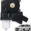 Power Window Motor Compatible with GMC Sierra 1500 2500/3500 HD/Yukon XL & Chevrolet Silverado1500 LD 2500 3500/2500 3500HD/Tahoe & Cadillac Escalade ESV,Front Driver Side,Replace # 22921493