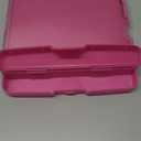 Sooez Original Clipboard with 2 Storage & Pen Holder, Heavy Duty Clip Boards 8.5x11 with Dual Storage, Clearview Dry Erase Coach Clipboard with Real Hinge, High Capacity, School & Office Supplies (Pink)