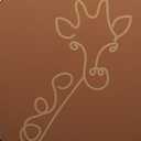 Giraffe Wall Art 16"×20"