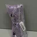 Scarlet Darkness Maxi Long Skirt for Women Double Layered Renaissance Skirts (Large, Purple)