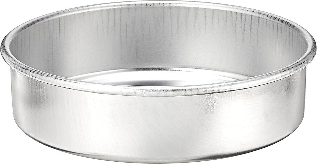 Nordic Ware Natural Aluminum Commercial Round Layer Cake Pan Baking Essentials (9")