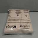 Bed Skirt Queen Size, Ruffled Bed Skirt with Split Corners 16 Inch Drop, Striped Boho Bed Skirting Queen Size, Cream (Queen - 16" Drop)