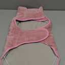 Malier Dog Winter Coat, Reversible Fleece Dog Cold Weather Coats, Windproof Warm Snow Puppy Jacket Vest Pet Clothes (X-Large, Pink)