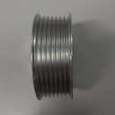 Bevinsee K-Series Adjustable EP3 Idler Pulley Belt Kit Compatible with Honda Civic RSX K20 Swap Silver