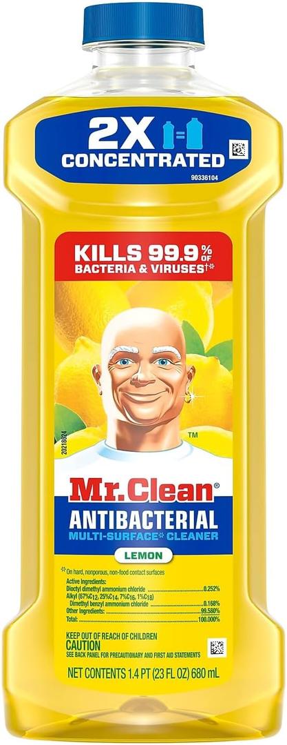 Mr. Clean, Multi-Surface Cleaner Lemon, 23 Fl Oz