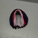 LONEEDY 5 Pack Wide Hard Headband with Teeth for Women, Girlss Hair Band Pleated Cloth Fabric Hair Hoop Accessories (Mixed colors A)
