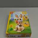 LEGO Creator 3 in 1 Cute Bunny Toy - Building Toy Set with 3 Build Options, Bunny, Seal, or Llama - Animal Figures for Kids, Girls and Boys, Ages 8+ - Gift Idea for Birthdays - 31162