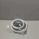 Copco 5220593 Non-Skid Pantry Cabinet Lazy Susan Turntable, 9-Inch and 12-Inch, White/Gray, 2-Pack