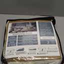 ZNSAYOTX 2 Piece Chair Covers for Living Room with Arms Anti Slip Super Stretch Arm Chair Slipcovers Sofa Armchair Slipcover Machine Washable Furniture Protector (Light Beige, Chair) (Small)