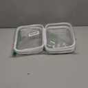 3-Pack Medium Clear Hard Shell Zipper Pouches, Clear Zipper Bags, Hard Case Pouches for Purse & Diaper Bag Organizer,and Travel Essentials (3M (White)