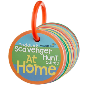 MOLLYBEE KIDS Toddler Scavenger Hunt Cards at Home, Toddler Activity, Ages 2, 3, Indoor Scavenger Hunt Game