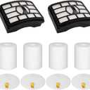 2 + 4 Pack Vacuum Filters Replacement Compatible for Shark Rotator Pro Lift-Away NV500, NV501, NV502, NV503, NV505, NV510, NV520, NV552, UV560, NV642, ZU780, ZU782, ZU785, Part Xff500 Xhf500