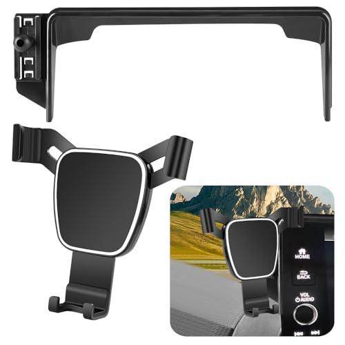 LUNQIN Car Phone Holder for Honda Pilot 2023 2024 2025 2026，HR-V 2023-2026，CR-V 2023-2026 Auto Accessories Navigation Bracket Interior Decoration Screen Mobile Cell Phone Mount case