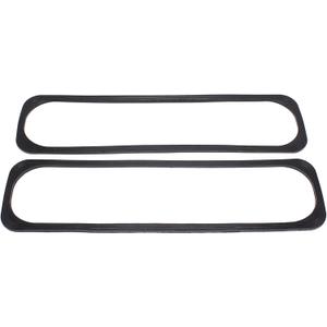 2 PCS/SET Black Center Bolt Valve Cover Rubber Gaskets Compatible with 1986-2002 Small Block Chevy SBC 5.0L 5.7L 305 350