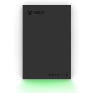 Seagate Game Drive for Xbox 2 TB External Hard Drive Portable HDD - USB 3.2 Gen 1, Black with built-in green LED bar, Xbox Certified, 3 year Rescue Services (STKX2000400)
