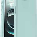 Vooii Compatible with iPhone 17e Case and for iPhone 16e Case, Liquid Silicone Upgrade [Camera Protection] [Soft Anti-Scratch Microfiber Lining] Shockproof Phone Case for iPhone 17e/16e 6.1" - Mint