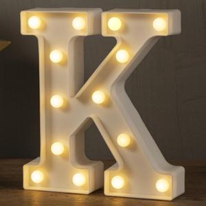 HXWEIYE Light Up Letters LED Marquee Letters Lights Sign 26 Alphabet and 10 Number Big Light Letter for Party Birthday Bar Battery Powered Christmas Decor Letter Lights (Warm White K) (8.5 Inch)