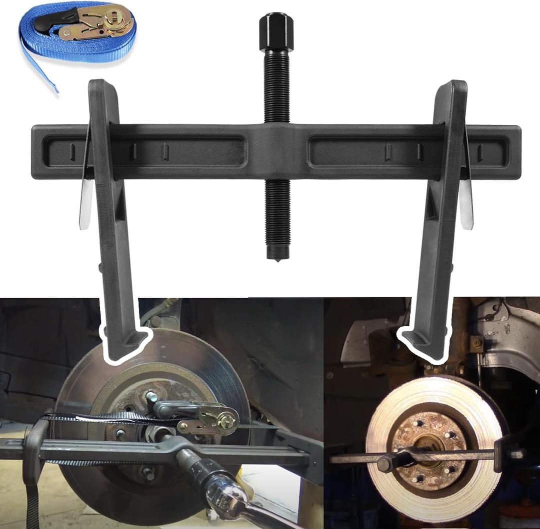 6980 Brake Drum and Rotor Puller Kit/Brake Drum Hub Puller/Brake Rotor Removal Tool for Removing Brake Drums, Rotors, Drive Wheels, Gears, Flywheels and Pulleys