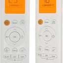 Replacement AC Remote Control Compatible for Senville Aura A/C Air Conditioners (Fahrenheit Display and Backlit)