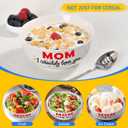 Unique Mom Birthday Gifts from Daughter Son, Mom I Cerealsly Love You, Funny Moms Gift Ideas for Christmas from Kids, Best Moms Ever Gifts, Cereal Bowl Presents Box