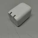 Belkin 65W Dual USB C Charger Block, Super Fast Charging PD3.0 w/ GaN Technology - Samsung Galaxy S25, Apple iPhone 17, Air, Pro, Pro Max, iPad, MacBook, AirPods, Nintendo Switch 2 & More - White