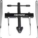 FIRSTINFO F3281C Crankshaft Camshaft Seal Remover Separator Puller with 2 Pairs of Hooks (4.6 Inch Long x 2 + 2.87 Inch Long x 2) Set (Removal Puller Kit)