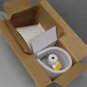 UMEXUS 10 Small Ceramic Cordless Table Lamp with Timer, Dimmer, Linen Shade, Remote Control, Rechargeable Battery Light for Patio Nightstand Kitchen Counter Living Room Side Table, Bulb Included (10"H Mini - Rope accent design)