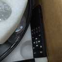 36" Dimmable Black Fandelier Ceiling Fans with Lights and Remote Modern Retractable Blade Chandelier Ceiling Fan for Bedroom Dinning Room Living Room