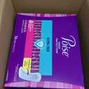 Poise Ultra Thin Incontinence Pads & Postpartum Pads for Bladder Leaks, 5 Drop Maximum Absorbency, Long Length, 108 Count, 