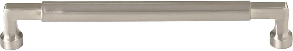 Top Knobs Cumberland Pull 7 9/16 Inch (c-c) Brushed Satin Nickel