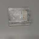 5'' Clear Acrylic Wall Shelf 2 Pack, 5 Inch Small Wall Shelves Display for Small Space