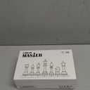 Wooden Chess Pieces Large 3.75inch King Set of Luxury Staunton Wood Chessmen with 2 Extra Queen for Chess Board Game (Chess Pieces Only), Velvet Storage Bags Included