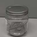 Grant Howard Jumbo Mason Embossed Glass Storage Jar, 91oz,, Clear