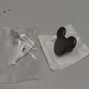 2 Pack Metal Mouse Cabinet Knobs with Screws for Dresser Drawers Bedroom Bathroom Decor Mouse Drawer Pulls